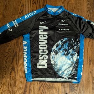 Discovery Channel Cycling Fleece Jacket (Large)